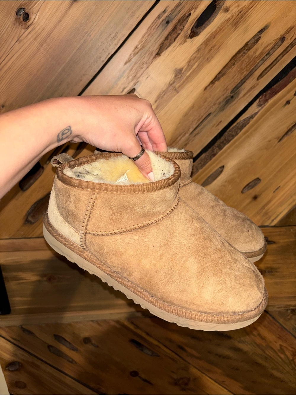 UGG Chestnut mini Boots